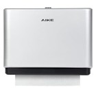Wall Mount Paper Towel Dispenser 200 Sheets Silver Plastic Multifold Commercial