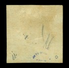 Peru 1858 Coat Of Arms   peso  Buff  Scott   6 Used   piura   Postmark