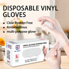 100pk Disposable Vinyl Gloves For Food Prep Cooking Cleaning Restaurantsopens