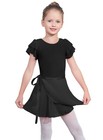Girls Ballet Leotards Black For Toddlers 2t 3t 2-3t With Skirt Tutu Dance Leo   