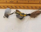 Vtg Joe Moore Silver Dragon Metal Unusual Fishing Lure Rare Heddon Storm Creek