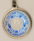 Vintage Hal Gilliam Ford Jeep New Carlisle Ohio Dealership 25th Anniv Keyring