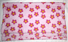 Baby Gear Pink Fleece Flower Blanket Floral Daisy Yellow Girl Lovey Security