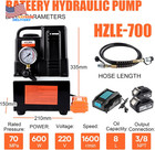 Electric Hydraulic Pump Power Pack Single Acting 110v 120v 10000 Psi