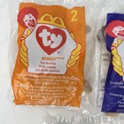 Lot Of 5 Ty Teenie Beanie Babies Mcdonald s Happy Meal Toys   2 9 10 15 18 New