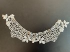 3 Antique Lace Collars  Crochet  Bobbin Lace  Needle Lace