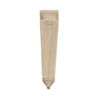 Rubberwood Corbel Solid Wood Decorative Shelf Bracket 1 6x2 4x6 1 Inch