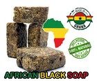 Lemon African Black Soap Organic Ghana Handmade Premium Quality Choose Size