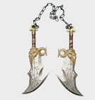 17  Medieval Kratos Fully Upgraded Blades Of Chaos Foam Sword Cosplay Prop Larp