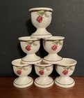 Villeroy   Boch Egg Cups West Germany    portobello    Six Matching