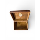 Antique Wooden Trunk Style Chest Box No Key 12x8 Vintage Storage