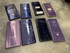 lot Of 8  Samsung Note 9 Sm-n960u Cell Phones 64gb Black Purple