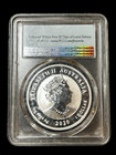 2020-p Australia   bull And Bear   Pcgs  ms70  1 Oz Silver Coin