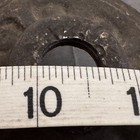 Vtg Cast Iron    ips Floor Lamp Base Part 8    Square Art Deco Light Fixture Part