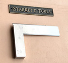 Starrett No  55-3   3    Hardened Bevel Edge Square  Made In The Usa          