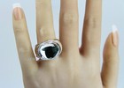 Baccarat Jewelry Tango Mirror Clear Crystal Ring Sz 51 New Made In France