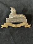 Nice   Original Ww2 British Army Royal Lincolnshire Regiment Cap Badge