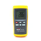 Digital Industrial K-type Thermocouple Thermometer Hvac 2x Stainless Steel Probe