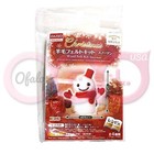 Needle Felting Kit White Red Roving Wool Felt Kit Diy Handcraft - Snowman