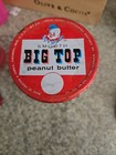 Vintage Big Top Smooth Peanut Butter Measuring Cup Jar With Lid Proctor   Gamble