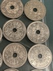 Coin Lot Swedish   Denmark Coins Lot Of Sverige  Kroner  Ore  Forex  Id57