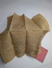 1977 Hdc Declaration Of Independence Replica Parchment Document Poster Sleeve
