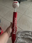 Budweiser Baseball Beer Tap Handle Baseball Top Bud Bar Man Cave Breweriana