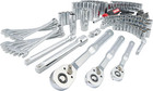 Craftsman Mechanics Tool Set  1 4  1 2 And 3 8 Inch Drive  135 Piece  cmmt12124 