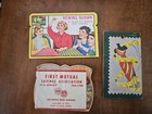 Vintage Sewing Susan Lady Betty Needle Book Kit Silver Eye Needles Lot Of 3
