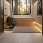 Geometric Pattern Deck Grip Mat Wear Resistant Foam Foam Boat Flooring For