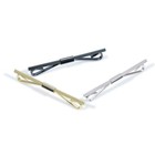 Vvcome 3pcs Men s Classic Tie Clips Shirt Collar Clip Bar Large  Gold 