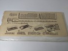 Vintage Craftaid Leather Template No  6530 Billfold Truck