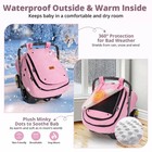 Waterproof Baby Car Seat Cover  Infant Car Seat Cover For Boy Girl  Roomy Cozy W