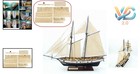 1 130 Scale Wooden Sailing Model Kit Diy Ship Boat Toys Gift For Adults