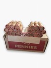 10 Roll Lot Of Lincoln Cent pennies From Bank Unsearched Bank Rolls Shipped Free