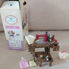 Sylvanian Families Sewing Machine Set Toy Accessory Used Excellent Rare