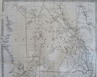 Australia New South Wales Victoria Queensland Cape York 1868 Johnston Map