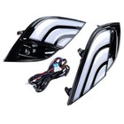 For 2018-2020 Toyota Camry Se Xse 3 Color Led Drl Daytime Running Light Fog Lamp