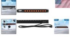 1u Rack Mount Power Distribution Unit With Led Switches - 1800 Joules Protection