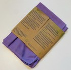 Norwex Window Cloth Microfiber With Baclock  Purple  17 72    X 17 72   
