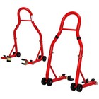 Motorcycle Stands Front And Rear 900 Lb Heavy Duty Front   Rear Wheel Lift Combo