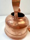 Odi Copper Tea Kettle 2 Qt Made In Portugal Vintage Polished Round W  Lid