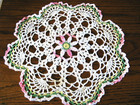 Vintage Lot Of Crocheted Dollies And Dresser Scarfs