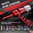 8 Pcs Wire Stripper   Wire Twister Tool  Electric Drill Wire Stripping Connector