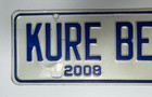 Kure Beach  North Carolina 2008 License Plate   4 