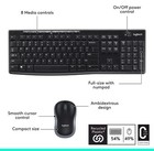 Logitech Mk270 Wireless Keyboard And Mouse Combo - 920-008813