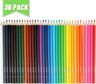 Colored Pencils 36 Pack Adult Coloring Books Drawing Art Supplies Kits