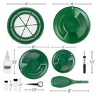 Asr Outdoor Complete 11pc Gold Panning Kit With 1 2 And 1 4 Classifier Screens