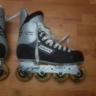 Bauer Power Rx Roller Hockey Skates Size 9r Us Men   s Free Shipping 