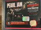 Pearl Jam Soldier Field 1995 Authentic Wood Seat Relic Ticketmaster Protest